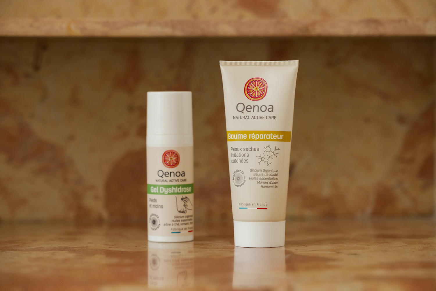 soin dyshidrose baume réparateur silicium qenoa