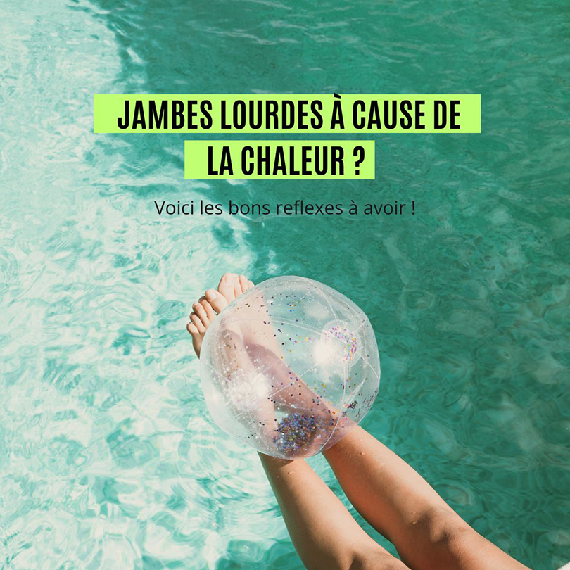 Instagram conseils jambes lourdes